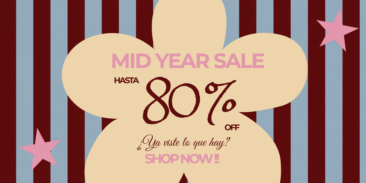 Mid Year Sale - up to 80% off